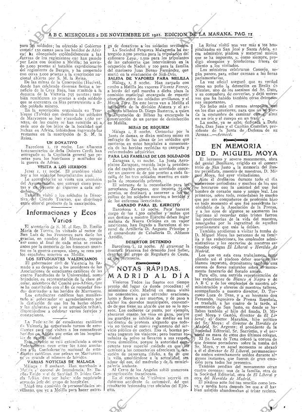 ABC MADRID 02-11-1921 página 11