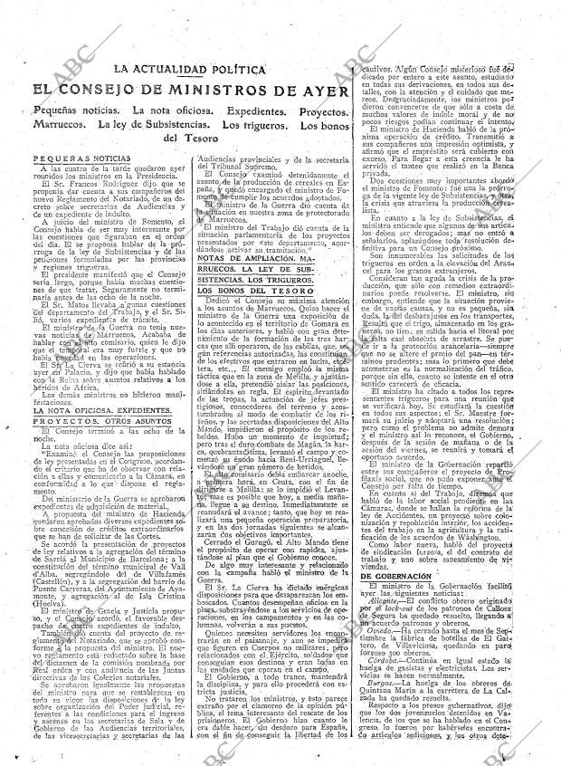 ABC MADRID 02-11-1921 página 13