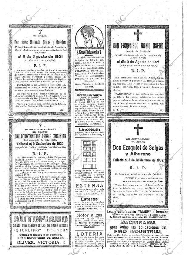 ABC MADRID 02-11-1921 página 26