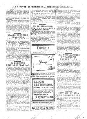 ABC MADRID 03-11-1921 página 14