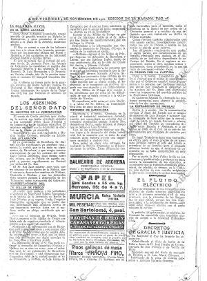 ABC MADRID 04-11-1921 página 16