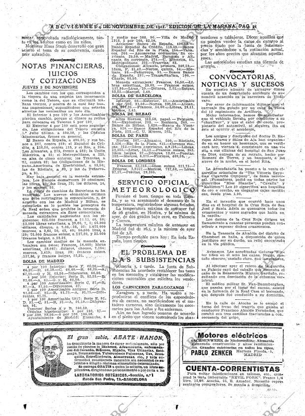 ABC MADRID 04-11-1921 página 20