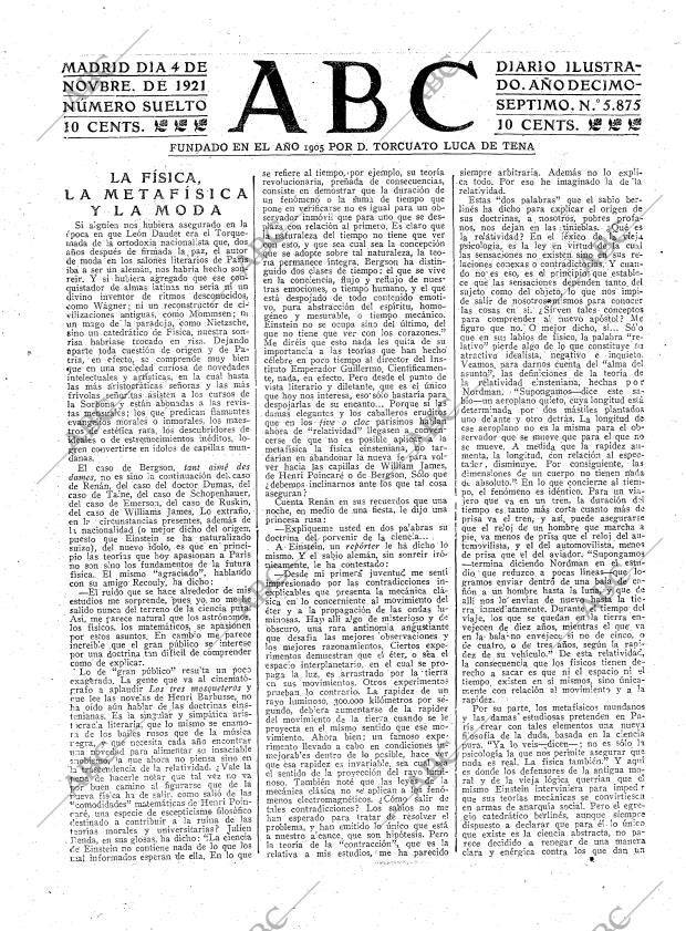 ABC MADRID 04-11-1921 página 3