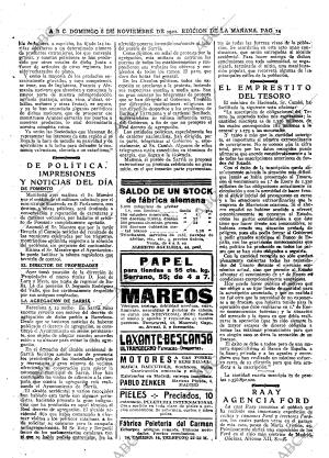 ABC MADRID 06-11-1921 página 14