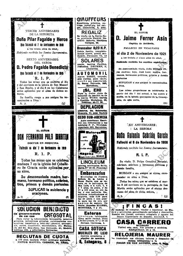 ABC MADRID 06-11-1921 página 27