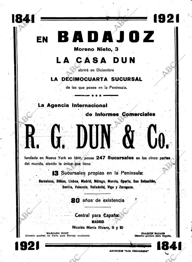 ABC MADRID 06-11-1921 página 32