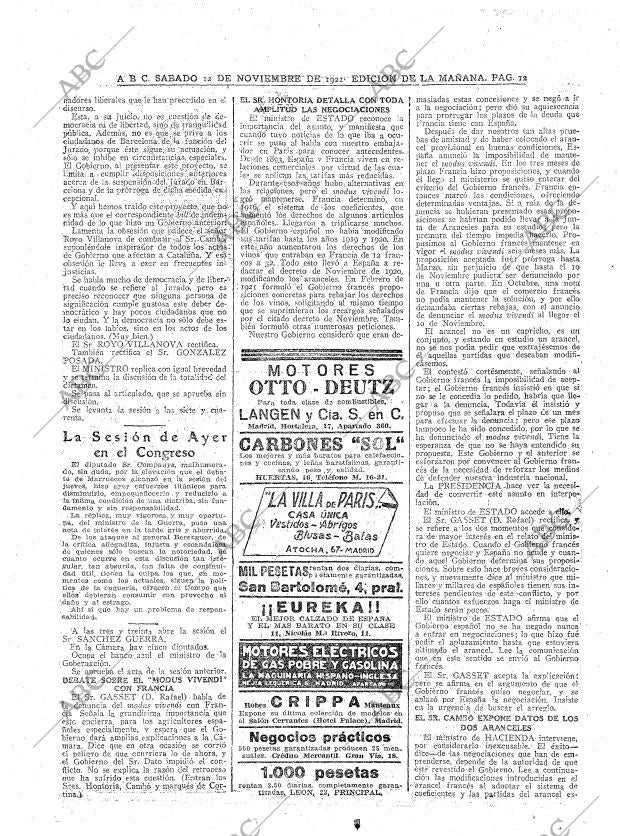ABC MADRID 12-11-1921 página 12