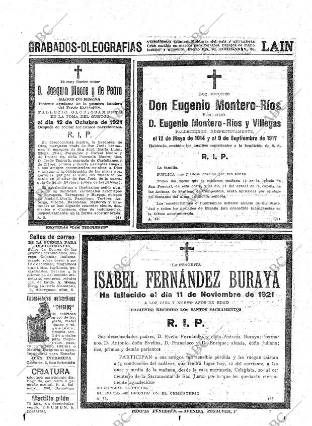ABC MADRID 12-11-1921 página 28