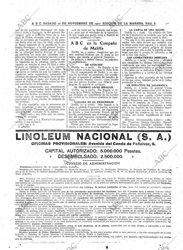 ABC MADRID 12-11-1921 página 8