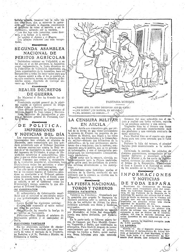 ABC MADRID 14-11-1921 página 15