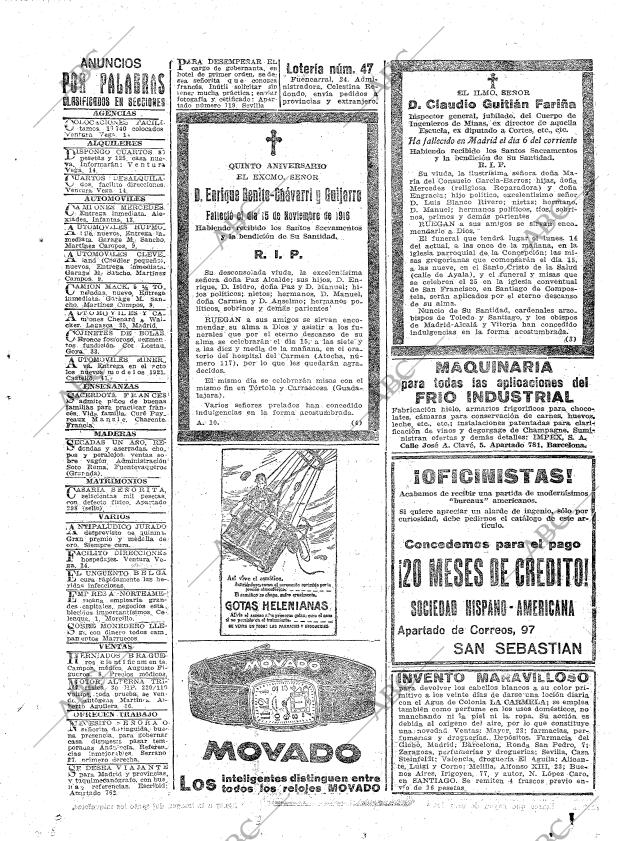 ABC MADRID 14-11-1921 página 19