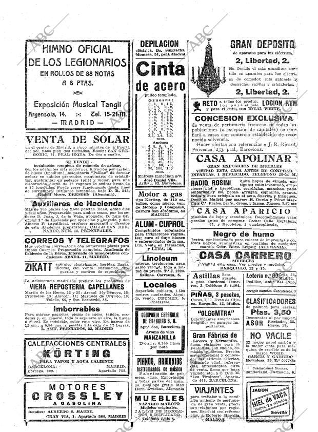 ABC MADRID 15-11-1921 página 25