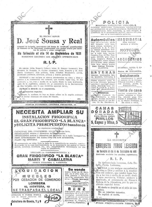 ABC MADRID 15-11-1921 página 26