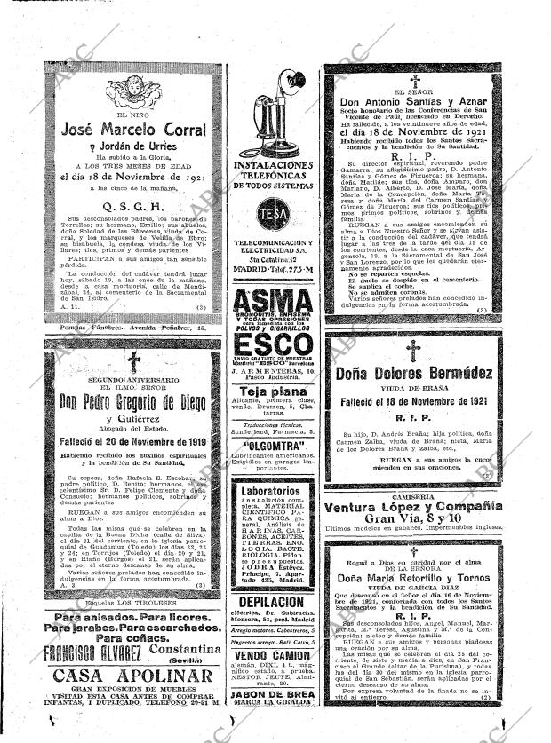 ABC MADRID 19-11-1921 página 29