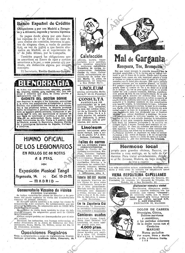 ABC MADRID 19-11-1921 página 31