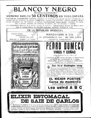 BLANCO Y NEGRO MADRID 20-11-1921 página 2