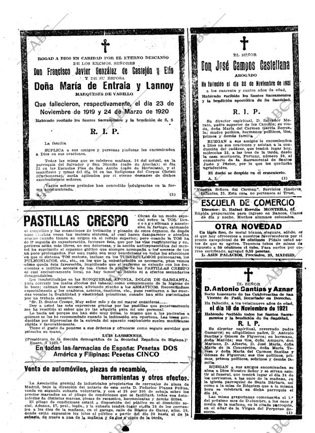 ABC MADRID 23-11-1921 página 28