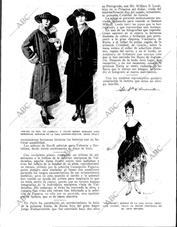 BLANCO Y NEGRO MADRID 27-11-1921 página 33