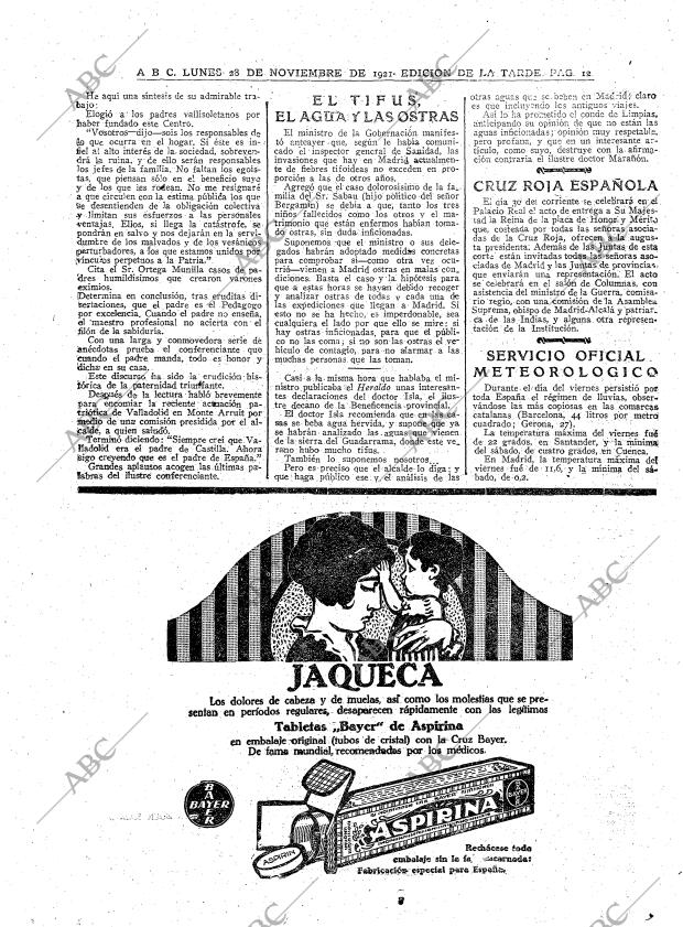ABC MADRID 28-11-1921 página 12