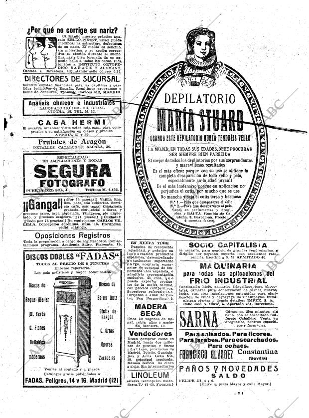 ABC MADRID 28-11-1921 página 23