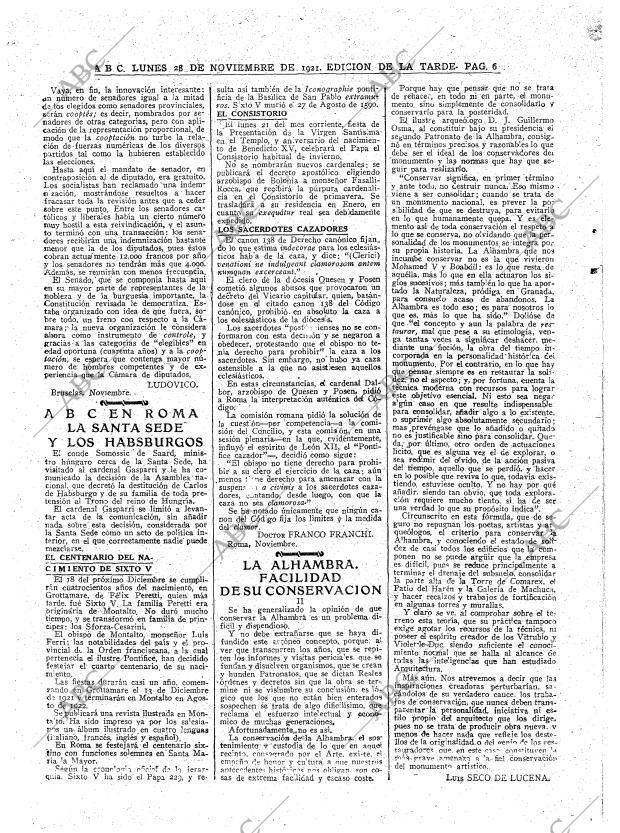 ABC MADRID 28-11-1921 página 6