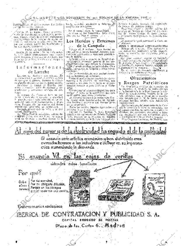 ABC MADRID 29-11-1921 página 12