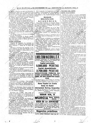 ABC MADRID 29-11-1921 página 16