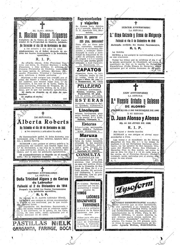 ABC MADRID 01-12-1921 página 27