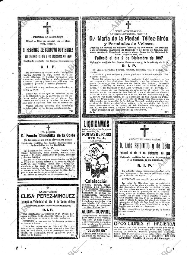 ABC MADRID 01-12-1921 página 28