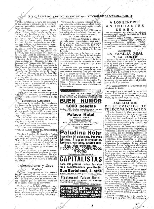 ABC MADRID 03-12-1921 página 10