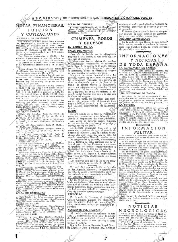 ABC MADRID 03-12-1921 página 22