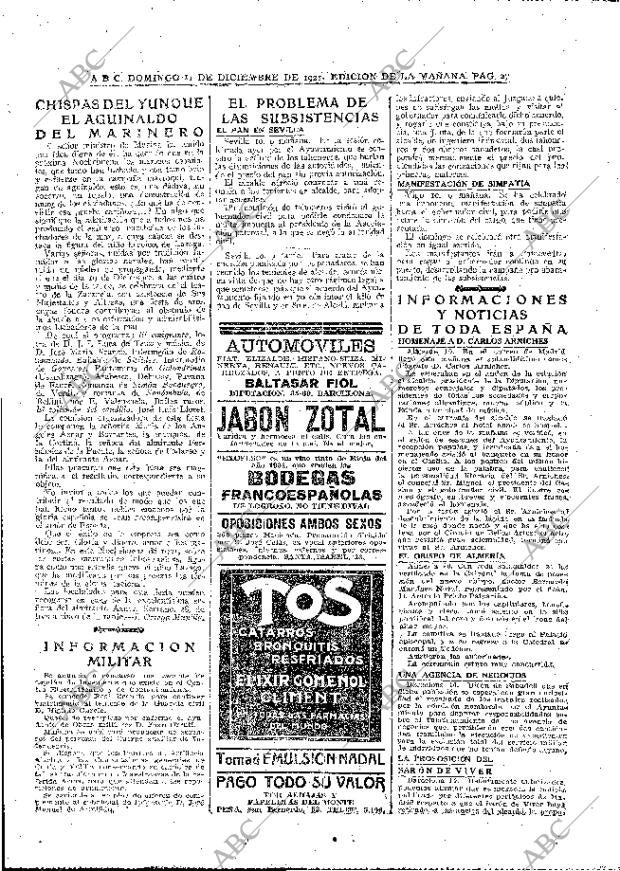 ABC MADRID 11-12-1921 página 27