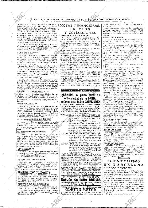ABC MADRID 11-12-1921 página 28