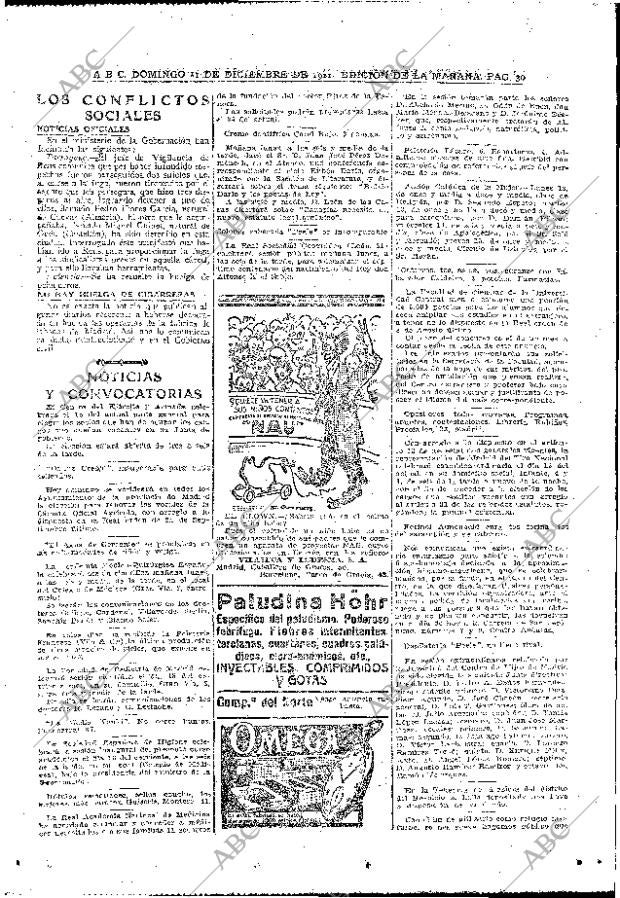 ABC MADRID 11-12-1921 página 30