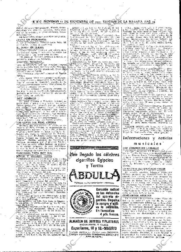 ABC MADRID 11-12-1921 página 34