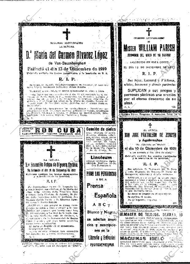 ABC MADRID 11-12-1921 página 40