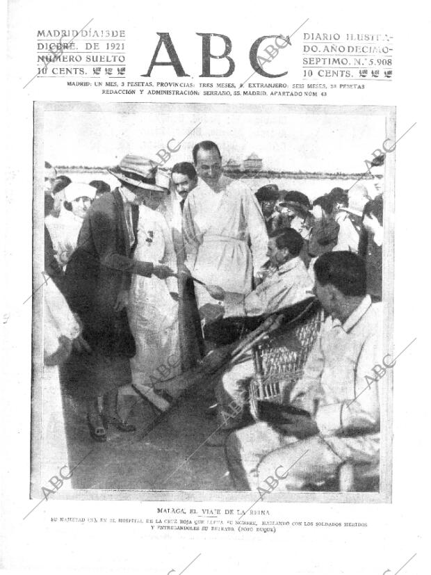 ABC MADRID 13-12-1921 página 1