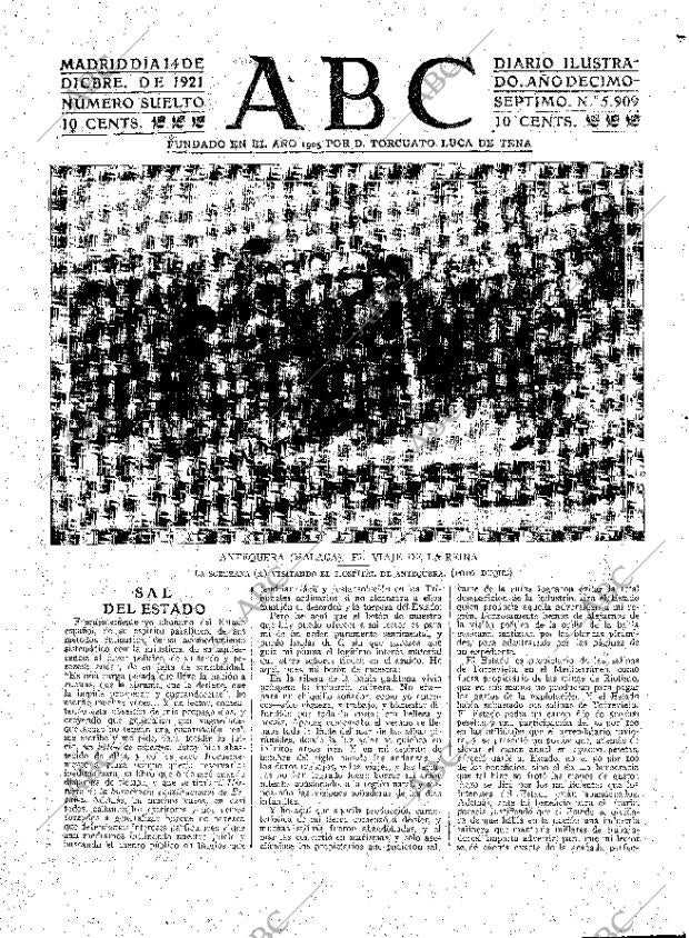 ABC MADRID 14-12-1921 página 3