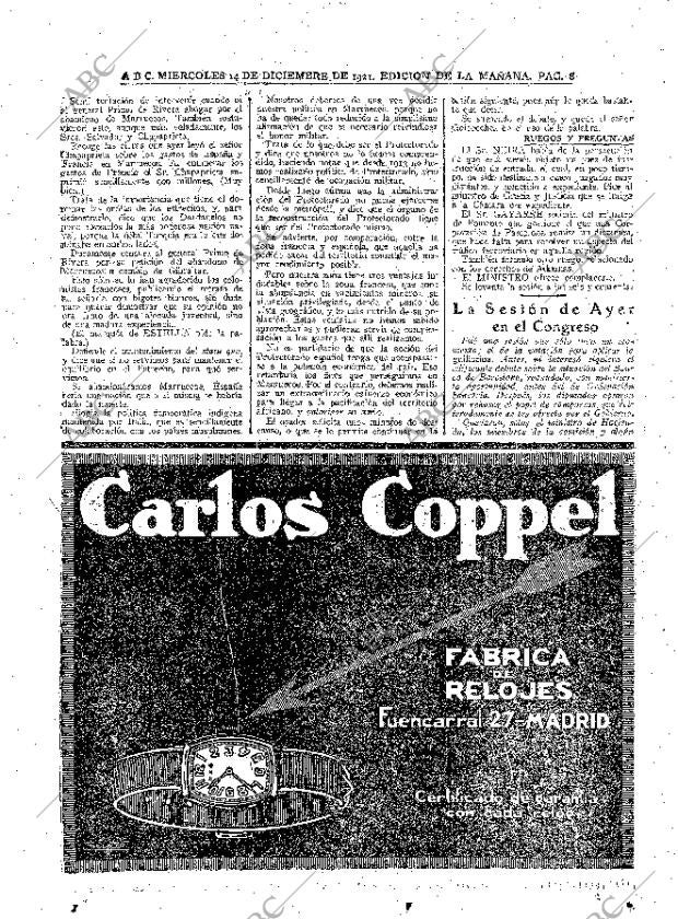 ABC MADRID 14-12-1921 página 8