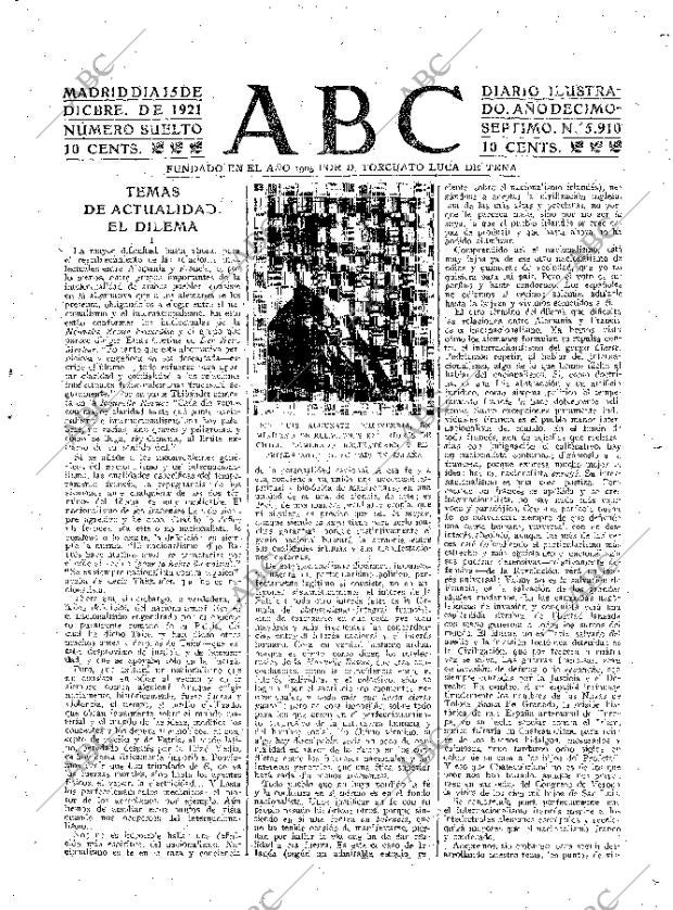 ABC MADRID 15-12-1921 página 3
