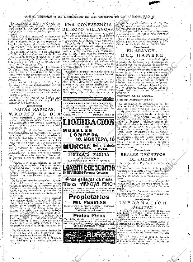 ABC MADRID 16-12-1921 página 16