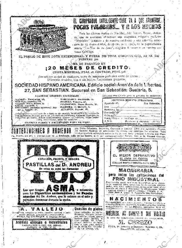 ABC MADRID 16-12-1921 página 26