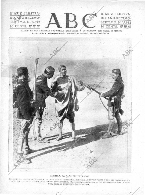 ABC MADRID 17-12-1921 página 1