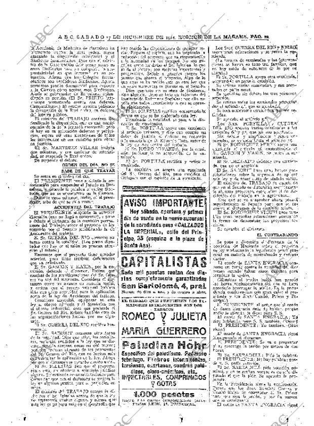 ABC MADRID 17-12-1921 página 12
