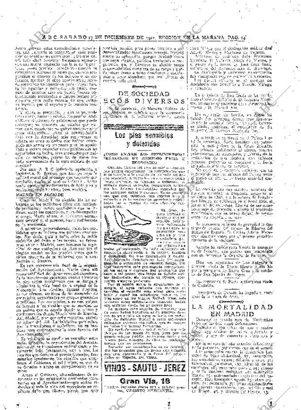 ABC MADRID 17-12-1921 página 14