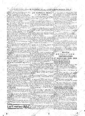 ABC MADRID 17-12-1921 página 16