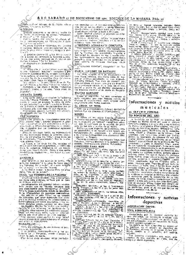 ABC MADRID 17-12-1921 página 20