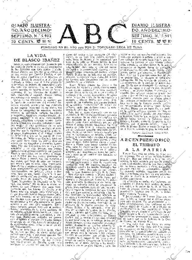 ABC MADRID 17-12-1921 página 3