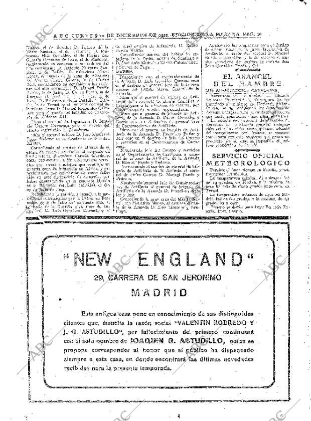 ABC MADRID 22-12-1921 página 10