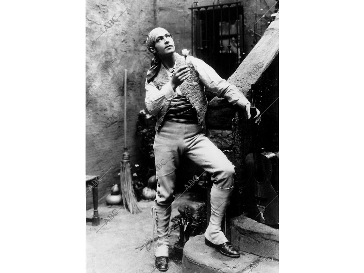 "sangre y Arena" de Fred Niblo , 1922 Archivo ABC